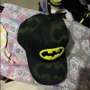 COPY - NWT Batman Custom Overspray CHILDRENS SIZE cap